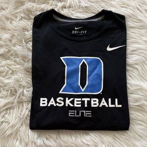 Nike Black Dri-Fit Elite Basketball Tee